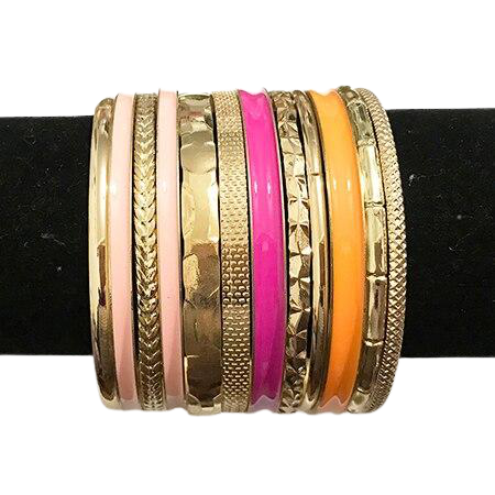 Bangles Indien "Pétale de Rose"
