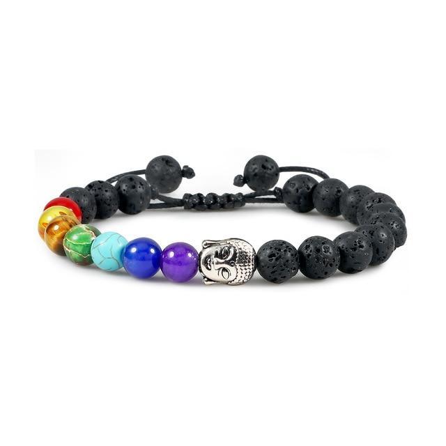 Bracelet 7 Chakras Bouddha