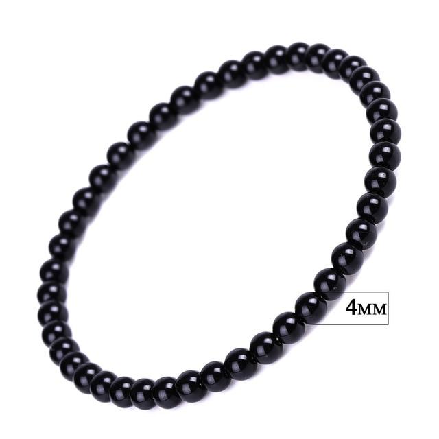 Bracelet Bouddhiste Obsidienne