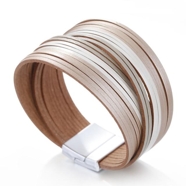 Bracelet Indien Femme Beige