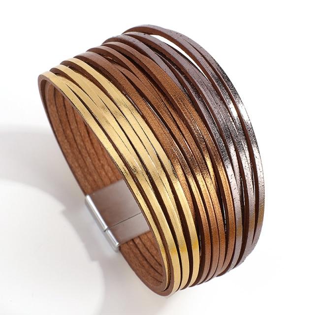 Bracelet Indien en Cuir