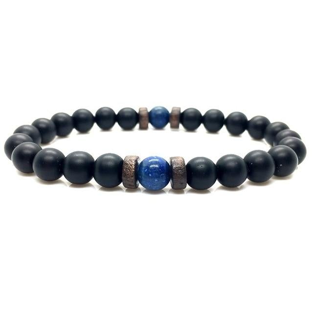 Bracelet Tibétain "Chakras" Bleu