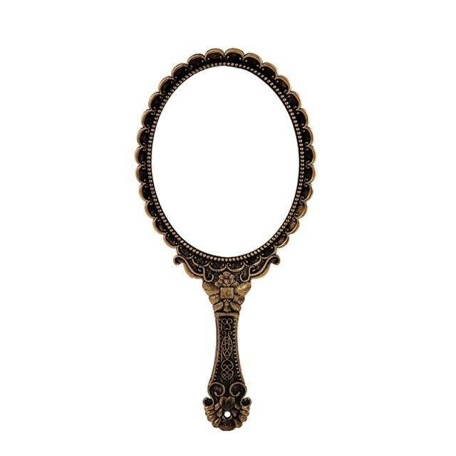 Miroir Indien Ambre
