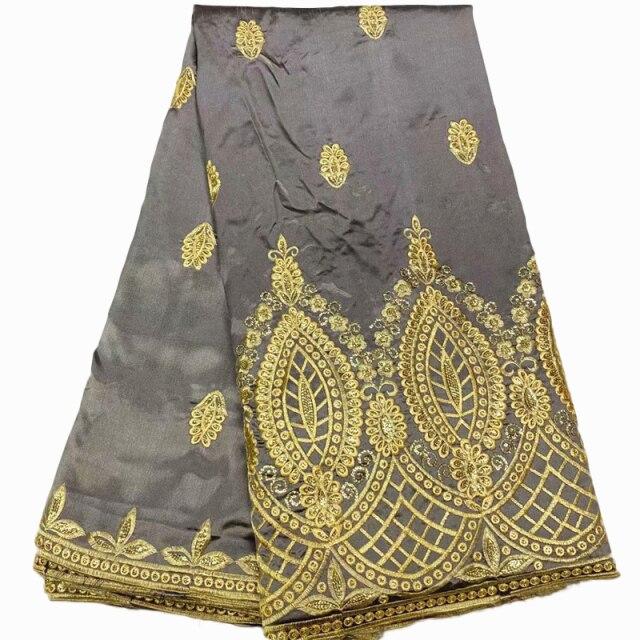 Tissu Hindou Gris