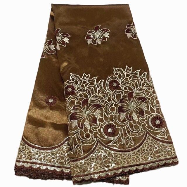 Tissu Hindou Marron