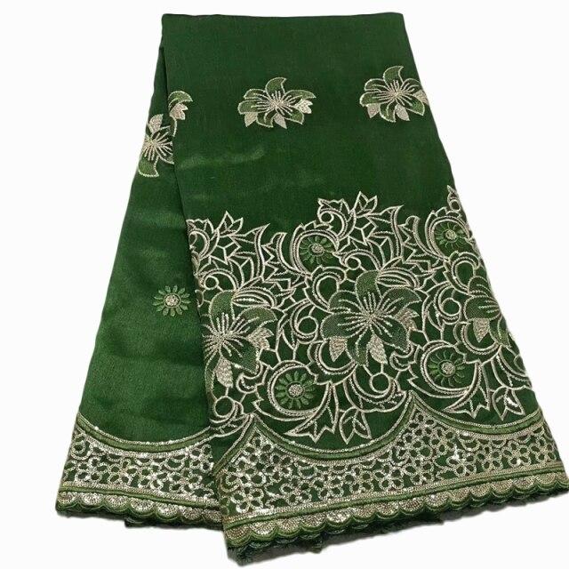 Tissu Hindou Vert