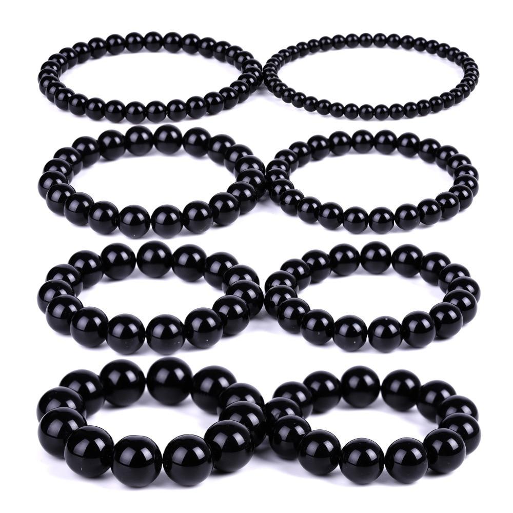 Bracelet Bouddhiste Obsidienne