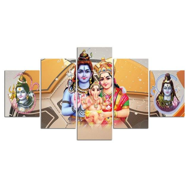 Cadre Indien Orange