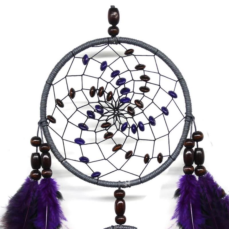 Attrape Rêve Noir et Violet