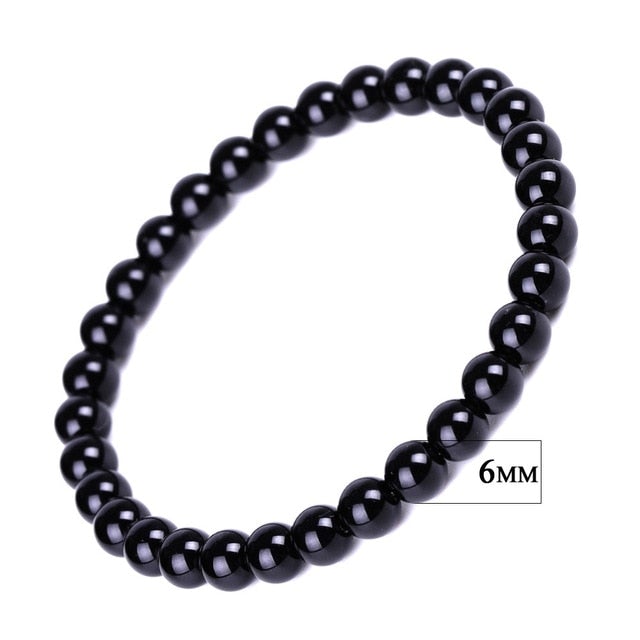 Bracelet Bouddhiste Obsidienne