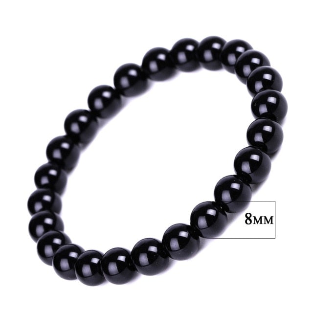 Bracelet Bouddhiste Obsidienne