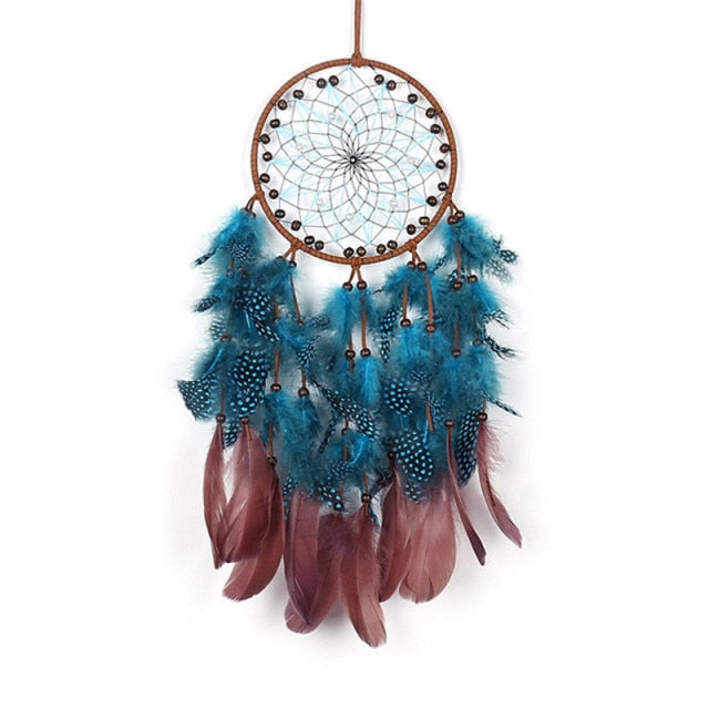 Attrape Rêve Plumes Colorées