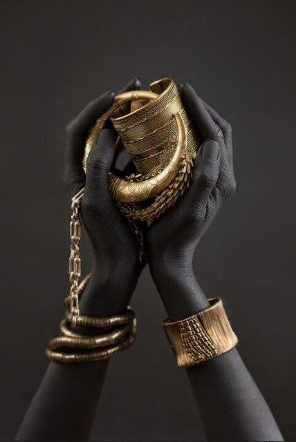 Tableau Oriental Bijoux Dorées