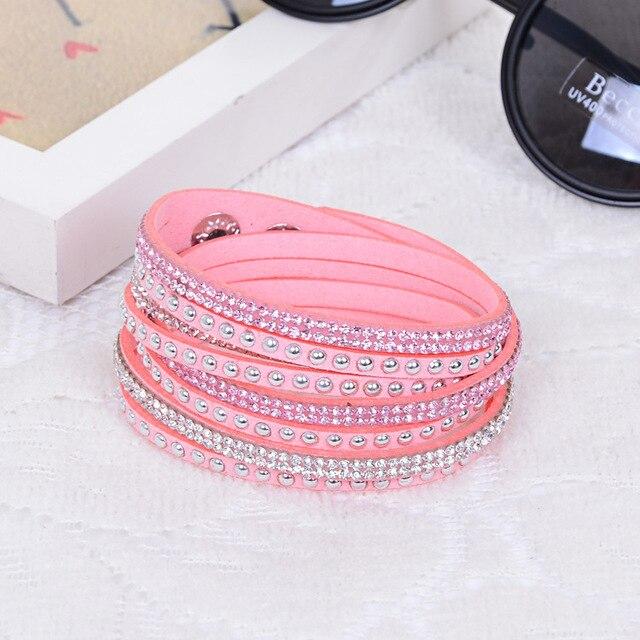 Bangle Indien Rose Bonbon