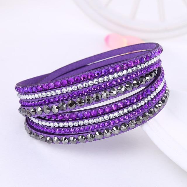 Bangle Indien Royal Pourpre