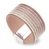 Bangles Indien "Cristal Rose"