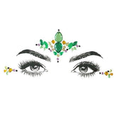 Bindi Indien Autocollant Vert