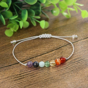 Bracelet 7 Chakras 6 mm