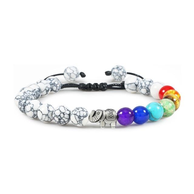 Bracelet 7 Chakras Guérison et Amour