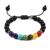 Bracelet 7 Chakras Hématite