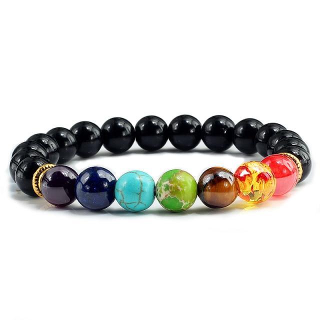 Bracelet 7 Chakras Homme