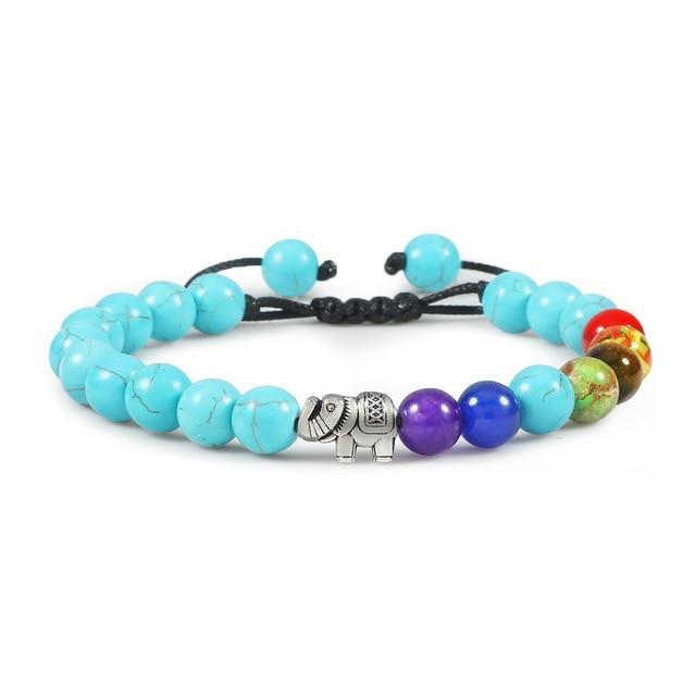 Bracelet 7 Chakras Pierre