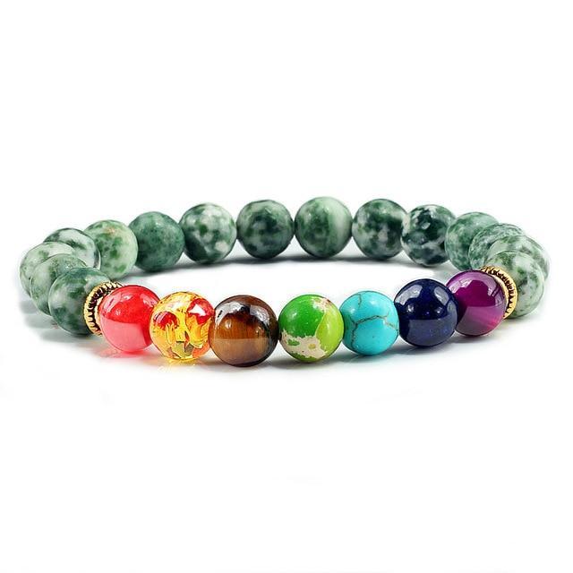 Bracelet 7 Chakras Shamballa