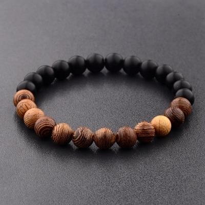 Bracelet Tibétain Bois