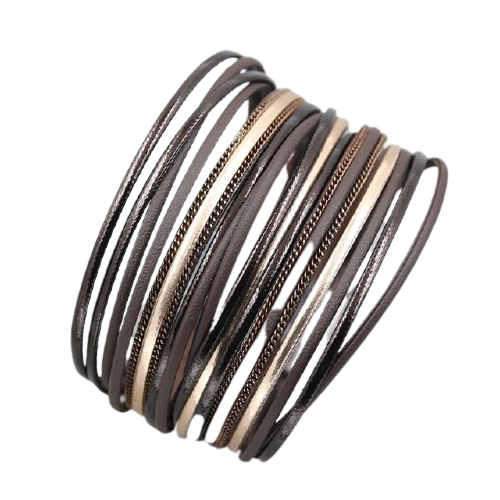 Bracelets Bangles Cuir