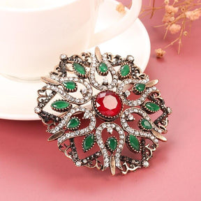 Broche Indienne Rosah