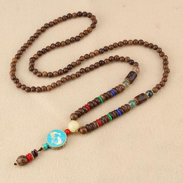 Collier Mala Bleu