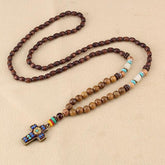 Collier Mala Croix