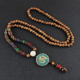 Collier Mala Oeil de Tigre