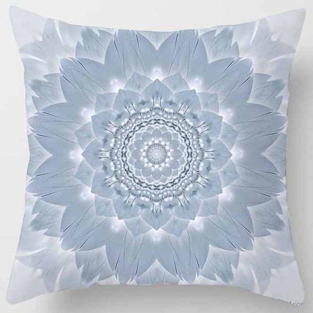 Coussin Bleu Indien