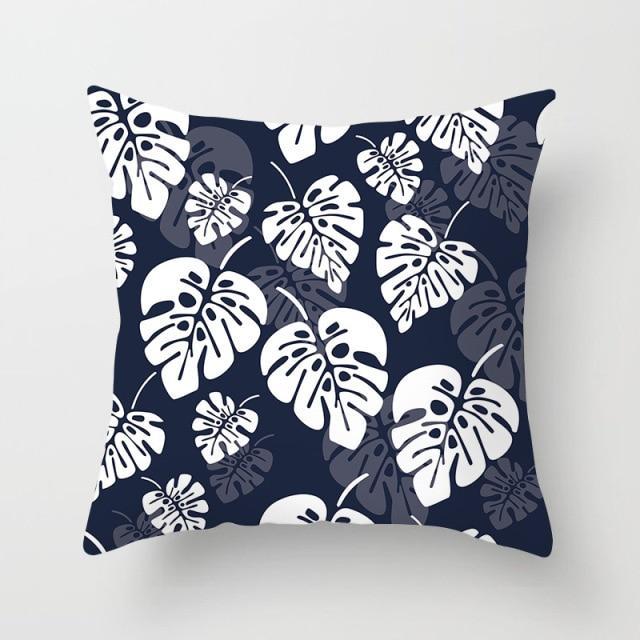 Coussin Bohème Feuilles