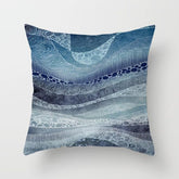 Coussin Bohème Vagues