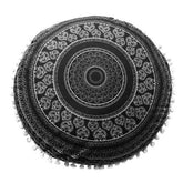 Pouf Indien Noir