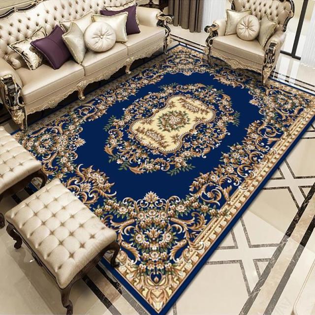 Tapis Oriental Bleu Turquoise