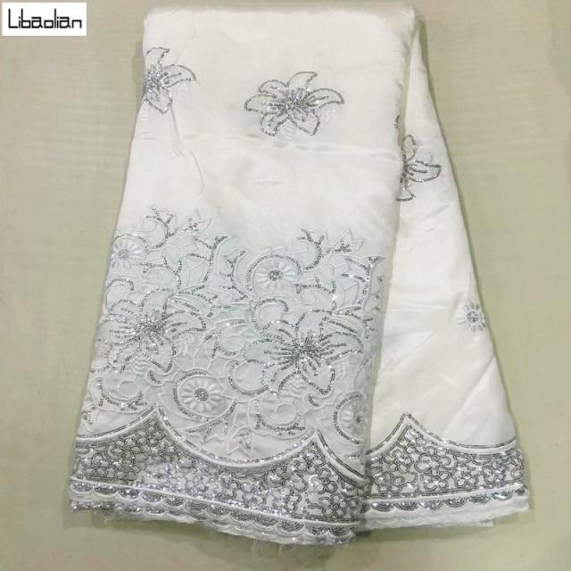 Tissu Indien Blanc