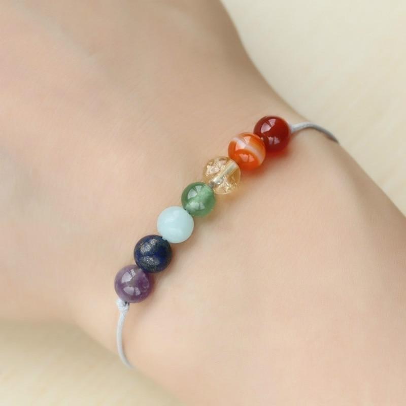 Bracelet 7 Chakras 6 mm