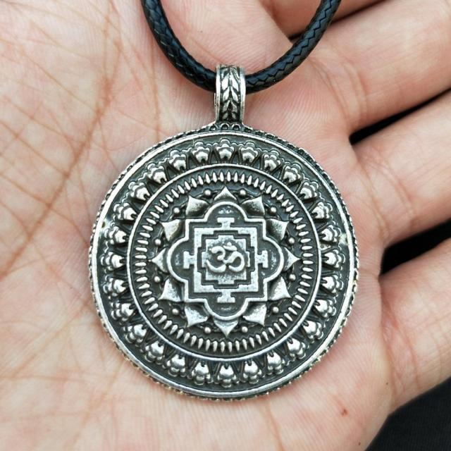 Pendentif Indien Jasmin Argent